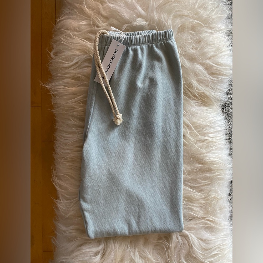 Perfectwhitetee, Johnny sweatpant, fresh mint, nwt